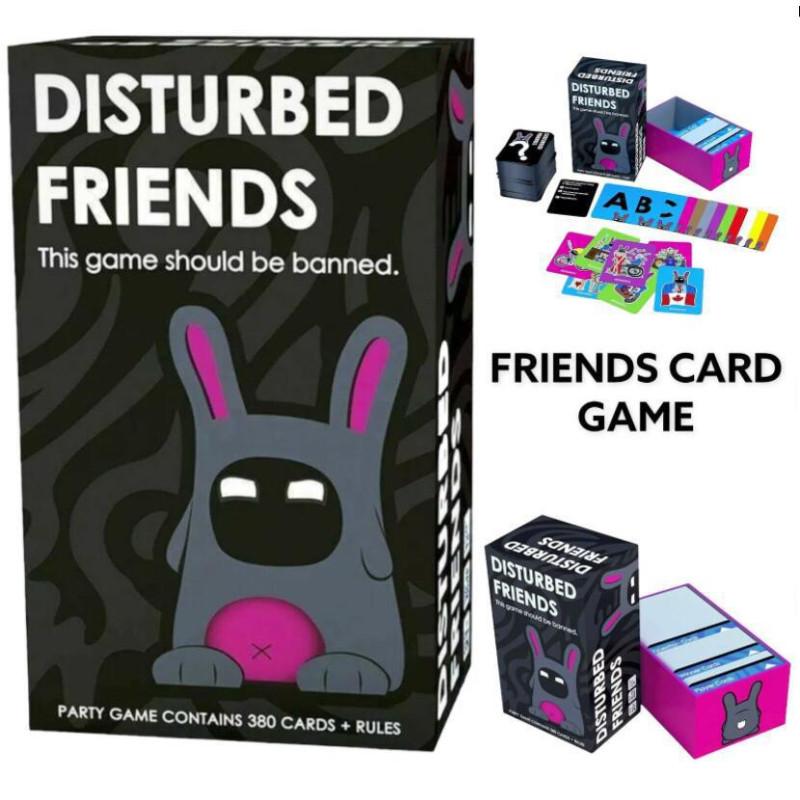 Friends Disturbed Family Party Game Card Toy Table Games Party Supplies Games