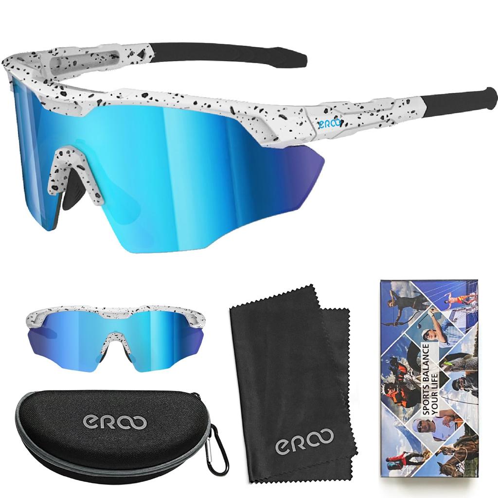 S596 Sports Shades Sunglasses for Men and Ideal for Mountain and Outdoor [ER00] Women, Baseball, Running, Cycling, Volleyball, Biking, Sports. Gift.
