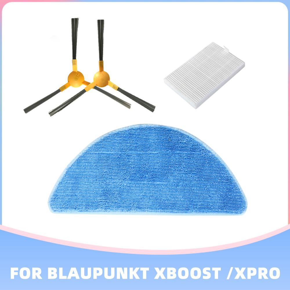 Compatible for Blaupunkt Xboost / Xpro Robot Vacuums Main Side Brush Filter Mop Cloth Primary Filter Accessories Replacement