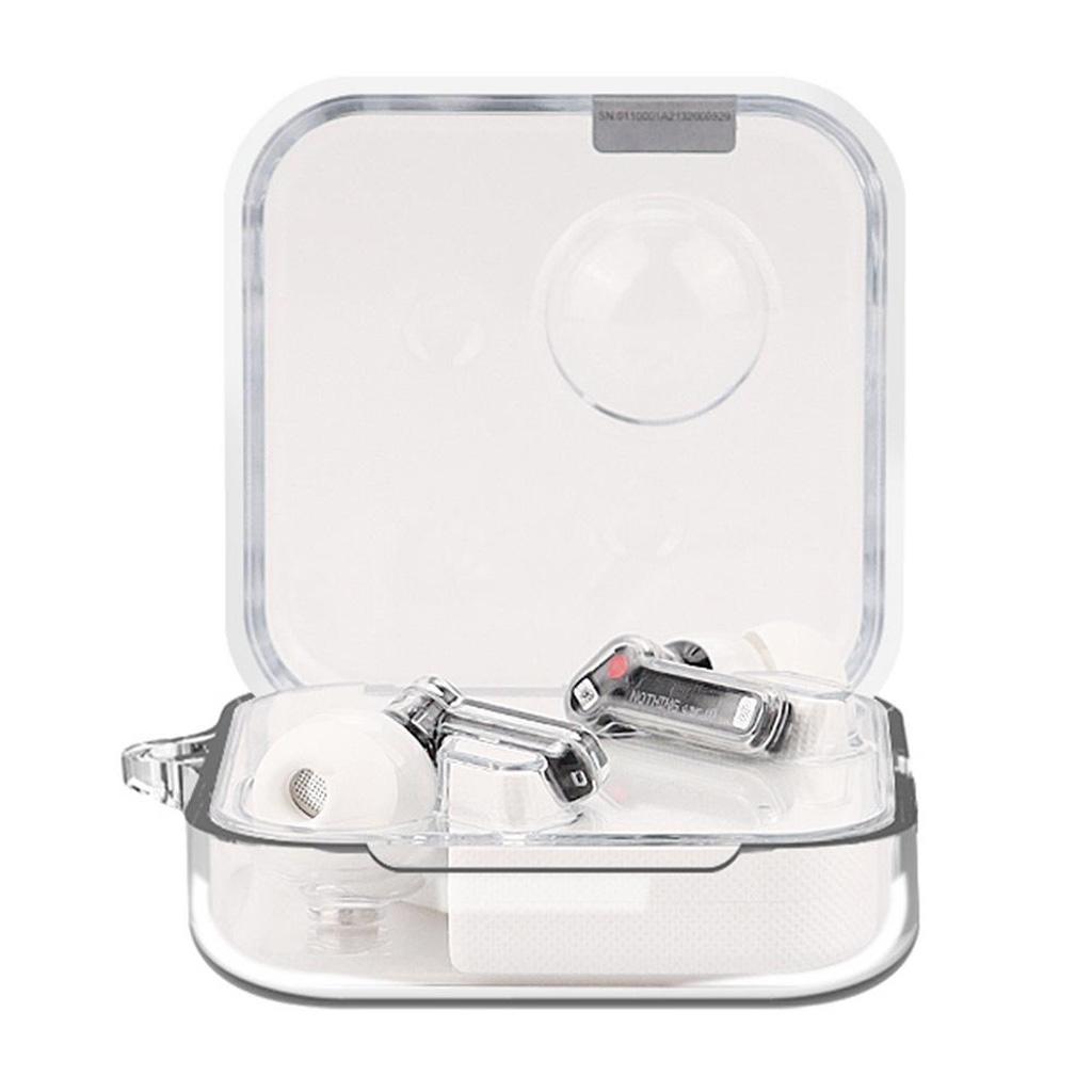 

Беспроводной чехол для наушников Защитный чехол для хранения Чехол для переноски для гарнитуры Nothing Ear Маленькая крышка Ударопрочный Портативный