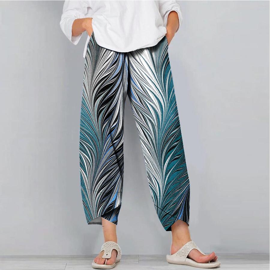 

Мужские модные повседневные брюки, свободные широкие штаны, рабочая одежда с карманами и 3D-принтом, свободные брюки