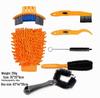 Portable Mountain Bike Chain Cleaner & Maintenance Brush Kit