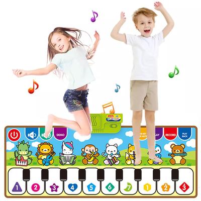 TOMMYFIELD Musikmatte, Klaviermatte, Spielzeug, Klaviermatte, Spielzeug, Kinder, Musikinstrument