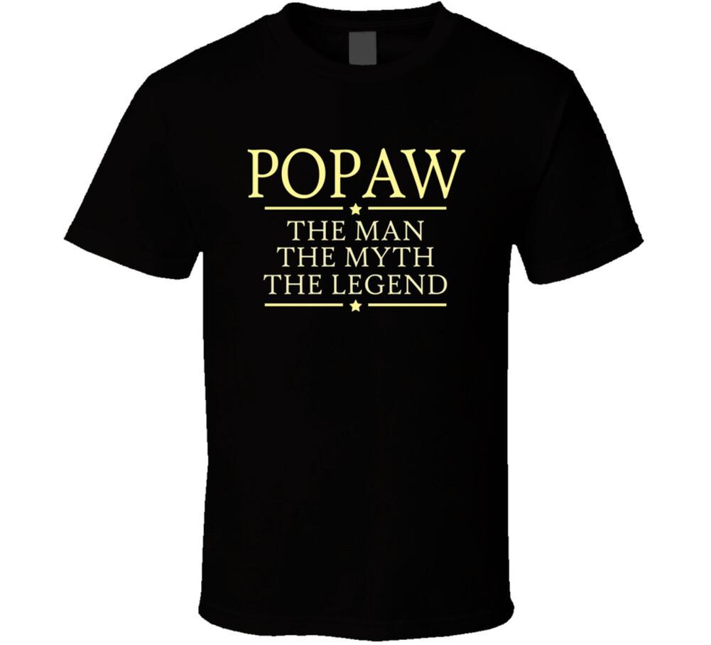 Popaw man myth legend T Shirt Mens Womens Tees Top S