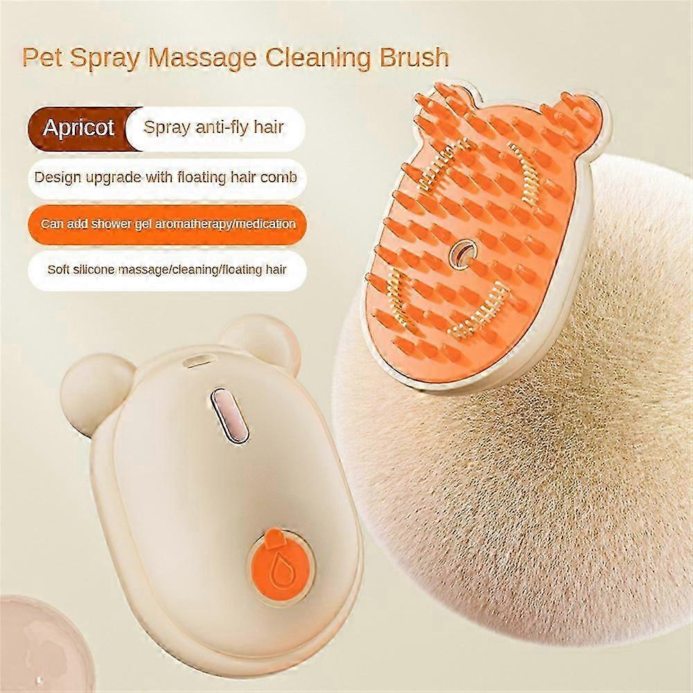 spray massage comb for pet bathing