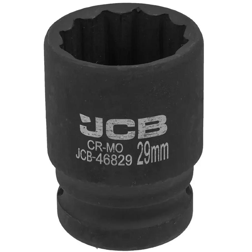 JCB Impact Socket 3/4" 29mm 12-point Cr-Mo Socket Wrench