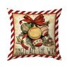 Retro Christmas Theme Pillowcase Bedroom Sofa Cushion Cover 100% Polyester Living Room Cushion Pillowcase Home Decor