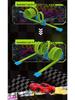 Sicheng Track Car Lightning Shuttle Pull-Back Gliding Toy Set for Kids