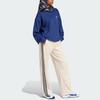 Adidas Originals Premium Beckenbauer Luxe Track Pants With Three Stripes And Elastic Waist Women Bottoms Wonder-White IY2911