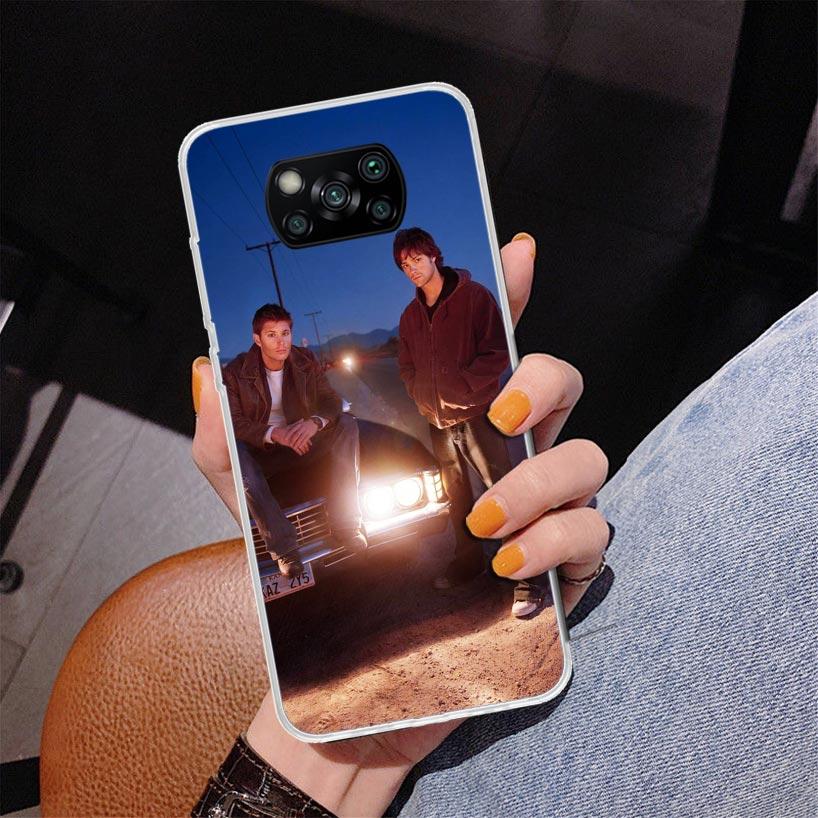 Babaite Supernatural SPN Dean And Sam Phnoe Case for Xiaomi Poco X5 X6 X7 Pro X4 Gt F7 Ultra M8 M7 Redmi 15C 15 13C 13 12C 12 Un