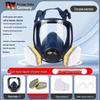 Advanced Full-Face Gas Mask for Spray Painting & Chemical Protection