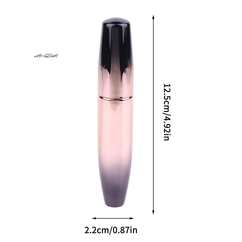 18ml Refillable Empty Mascara Tube with Brush Wand Eyelash Cream Container Bottle for Castor Oil Eyebrow Growth Serum