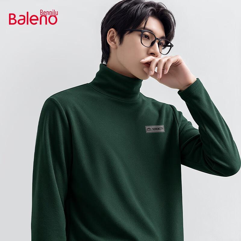 Baleno Men's Thermal Turtleneck Long Sleeve T-Shirt