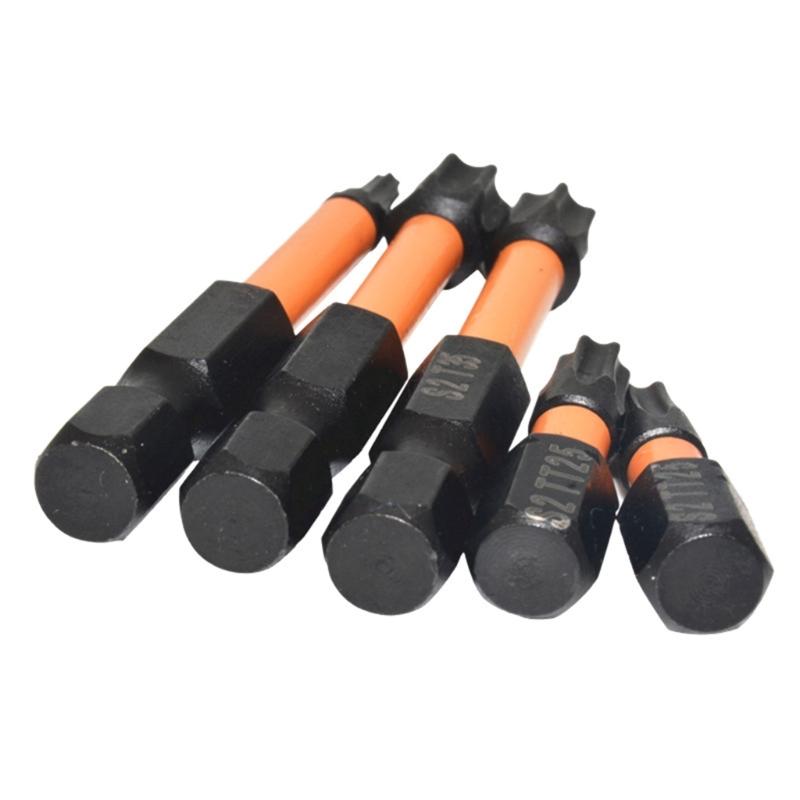 Impact Torx Bit Set 7-40 26Pcs Steel Torx Bit Set Long Impact Bit Screwdriver Bit Set Magnetic Bit and Storage Box
