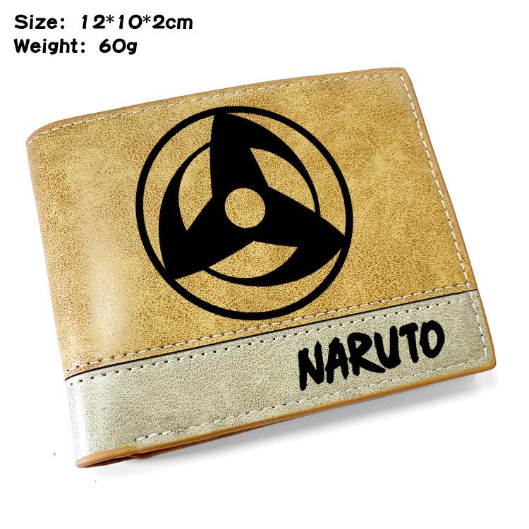 Anime Naruto Miki Yaprak Yuvarlak Kabartmalı Cüzdan Kart Sahibinin