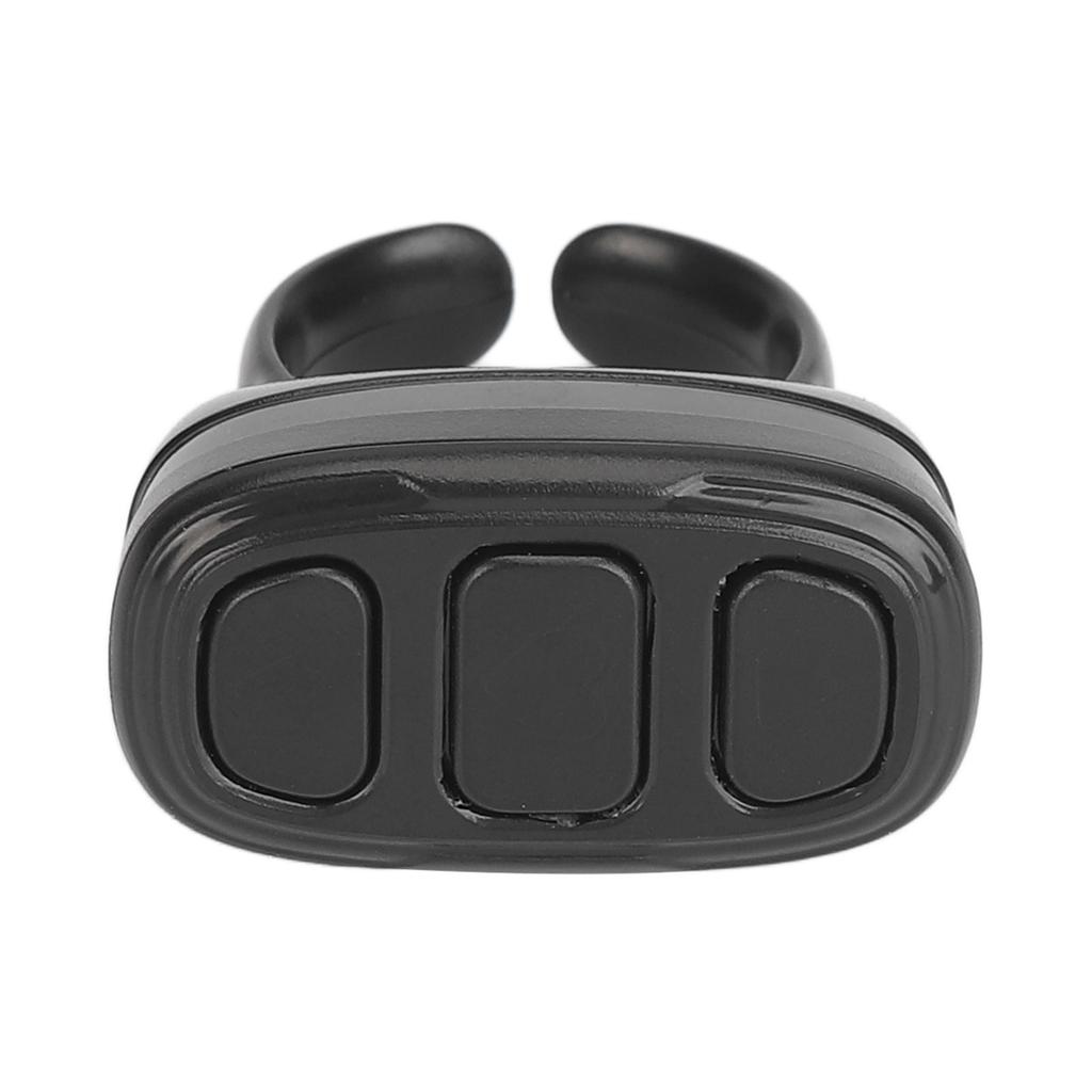 Bluetooth Remote Control Page APP Turner Video Recording Selfie Button USB Rechargeable Wireless Scrolling Ring Clicker