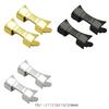 2pcs Durability Smartwatch Bracelet Band Adapter Smarted Secure Watch Connector for Strap Replacement or Repair