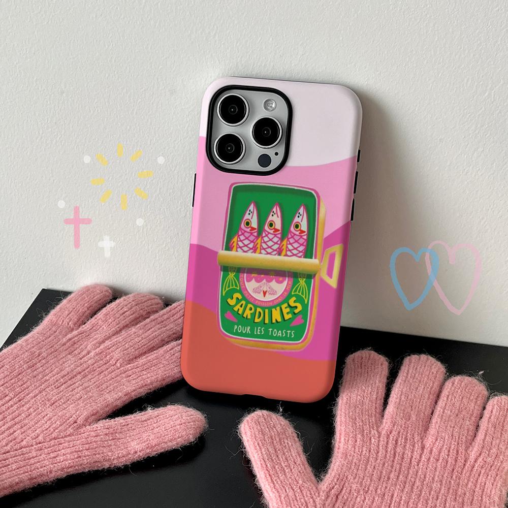 

Sardine Classic stripes fashion pattern Phone Case Film shell For iPhone 16e 16 15 14 13 12 11 Pro Max Plus XS iPhone 13 mini