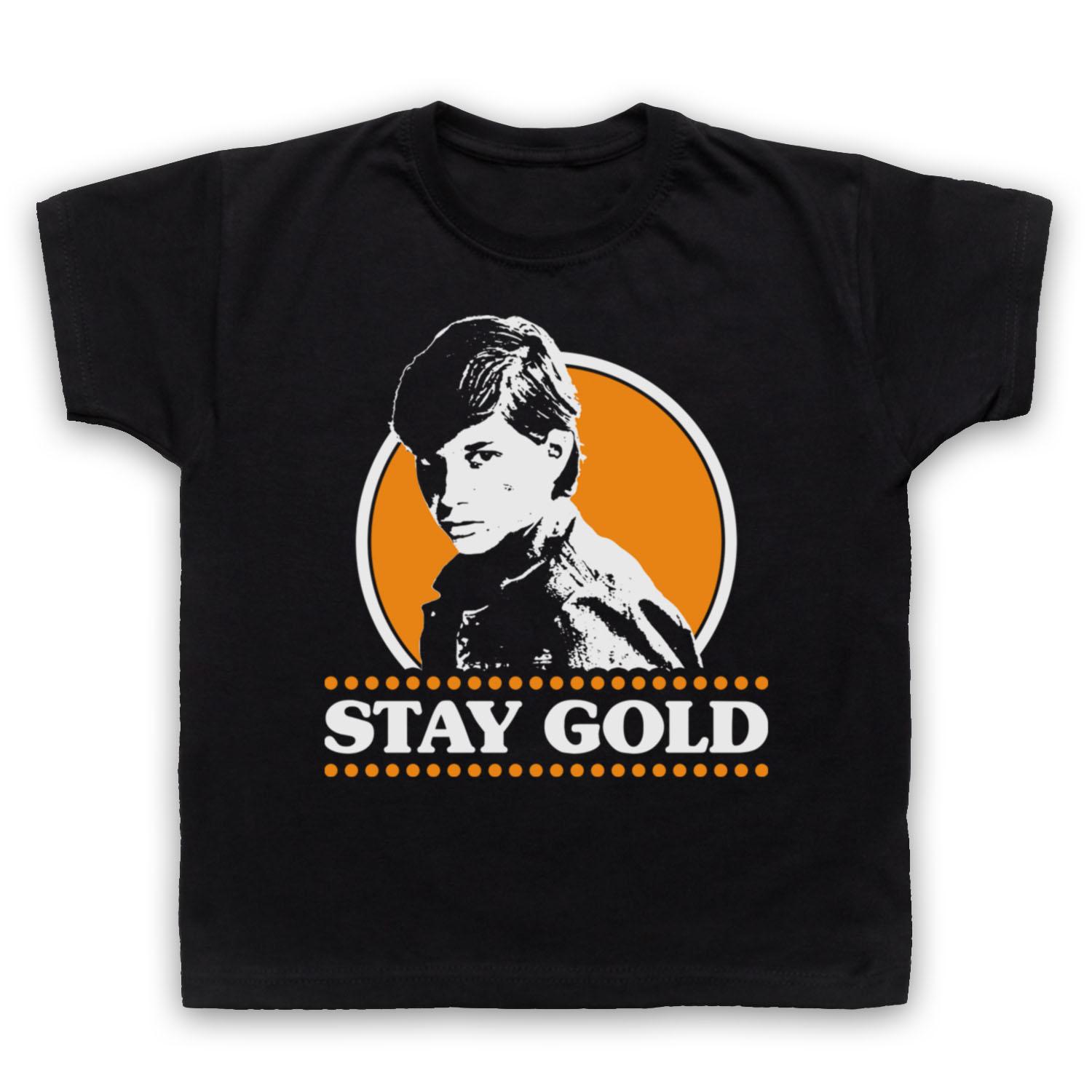 OUTSIDERS STAY GOLD GREASERS SOCS JOHNNY PONYBOY 80 s TEEN KIDS CHILDS T-shirt 160
