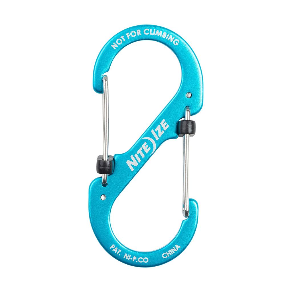 NITEIZE Slide Lock Aluminum Carabiner #4 Blue LSBA4-03-R6 (Japanese Genuine