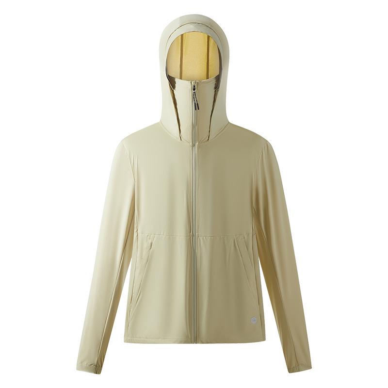 

Куртка с капюшоном для защиты от солнца Cloud Yarn UPF50+ со съемным козырьком для мужчин и женщин Extra Large