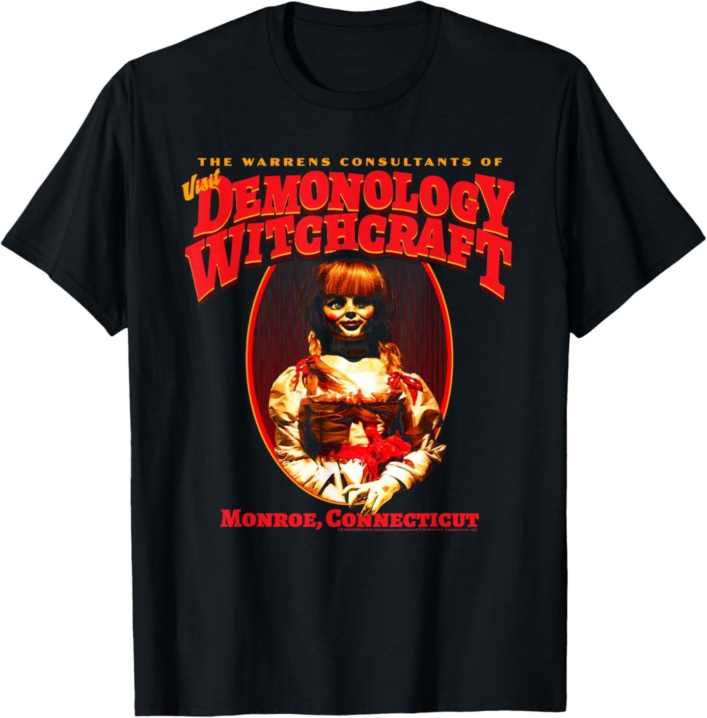 The Conjuring Demonology and Witchcraft Horror Movie T-Shirt S разноцветный
