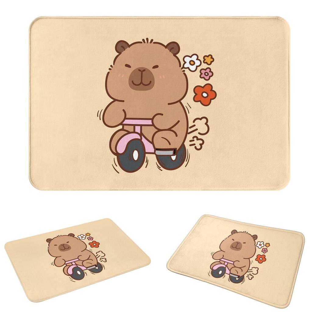 Capybara Non-slip Doormat Floor Mat Cushion Carpet Rug for Kitchen Entrance Home Living room Footpad Mats