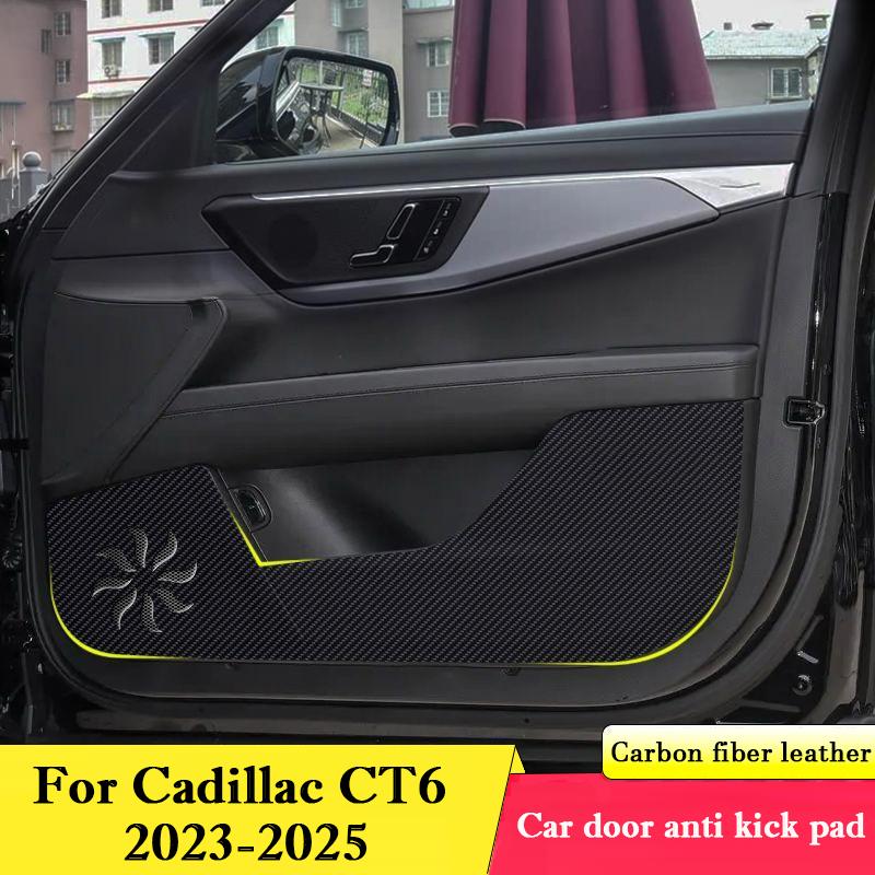 For Cadillac CT6 2026-2026 Car Door Anti Kick Pad Glove Box Protection Stickers Anti Dirty Scratch Resistant Film Interior Decor