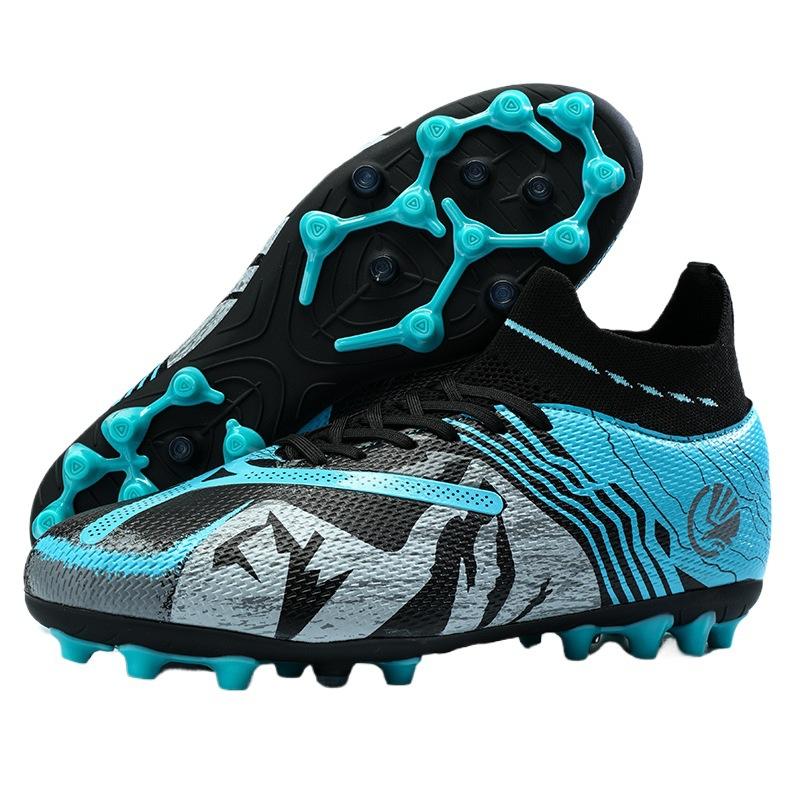 New Football Shoes Female Students Long Nails High Broken Nails Grass Training Sports Shoes Youth