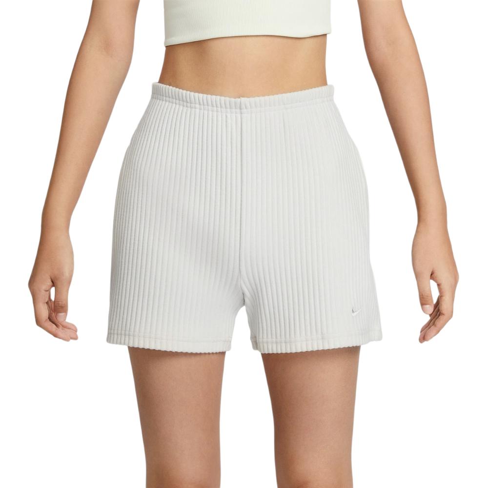 New Nike Sportswear Chill Knit Casual Shorts Women's Light Rosewood Umber FN3675-104