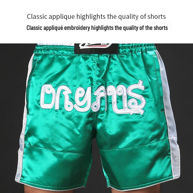 MMA Quick-Dry Fighting Shorts: Breathable Gear for Muay Thai, Kickboxing, Fitness & Running