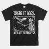 There It Goes My Last Flying Funny Halloween Skeleton Bat T-shirt Tops Tee Size S-4XL
