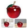 Fruit Showpiece for Decoration 2Pcs Crystal Fruit Sculpture Made of Glass
