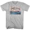 Jaws 70 Thriller Movie Amity Island Welcome You Shark Is Hungry Men T Shirt