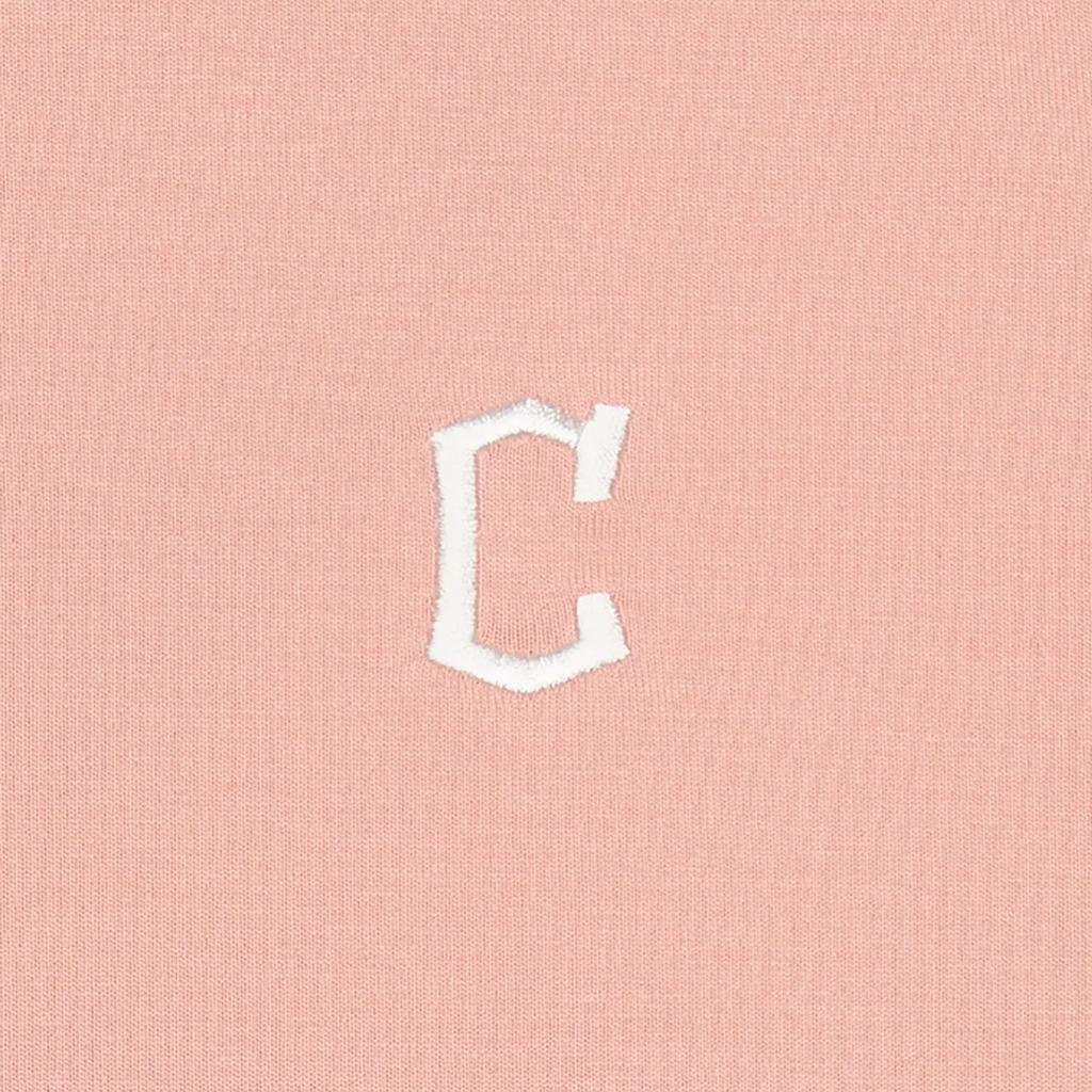 New MLB Cleveland Guardians T Shirt Unisex Pink 3ATSB0153-45PCM