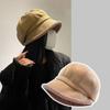 Harajuku Painter Hat Thickened Plush Octagonal Cap Retro Suede Beret Hat  Streetwear