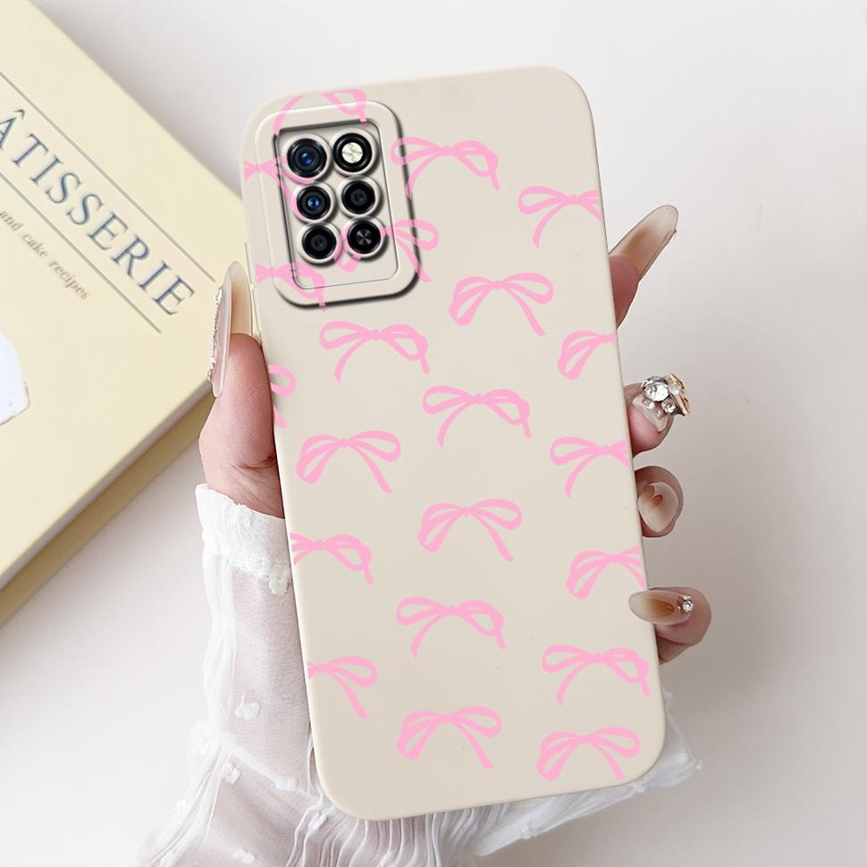For Infinix Note 10 Pro Case X695 X695D Beautiful Flower Soft Silicone TPU Phone Cover For Infinix Note 10 Note10 Pro Case Funda