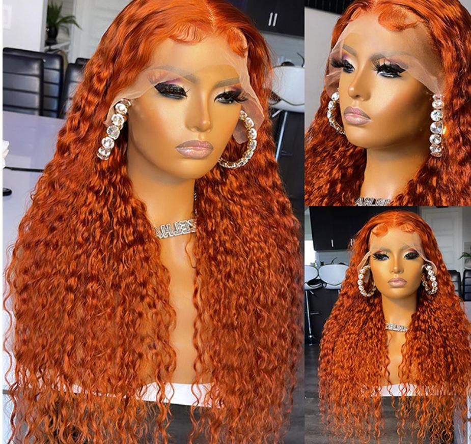 Fashionable lace synthetic headband small coiled tube curly hair wig