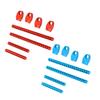RC Car Shell Post Sturdy Shockproof Aluminum Alloy Car Shell Column with R Pins for 1:10 Road Racing