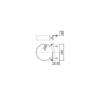 ADAM GAS Wall Bracket Fi 130-200, Adjustment 50-90mm