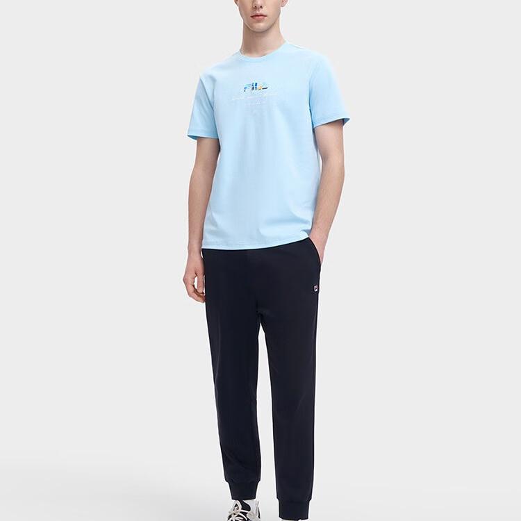 New FILA T Shirts Men's Blue F11M328105FLB