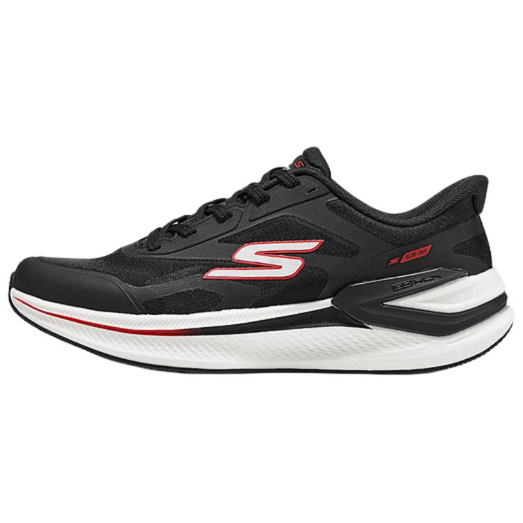 Skechers Go Comfortable Versatile Low-Top Running Shoes Men sneakers Black White 221141-BKW 41