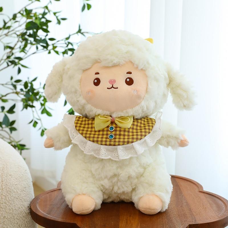 Cute Cloud Sheep Plush Toy For Girls Ideal For Sleeping And Cuddling Wholesale Birthday Gift