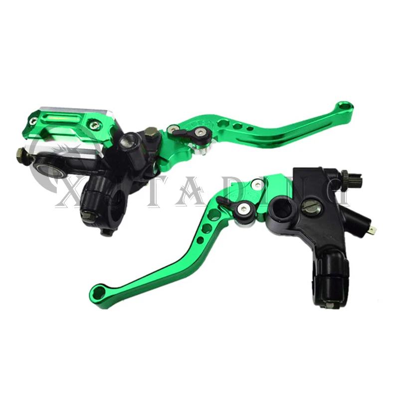 7/8" 22mm Motorcycle Universal CNC Hydraulic Brake Lever Clutch Master Cylinder Motocross Brake Pump Handle for Honda Yamaha