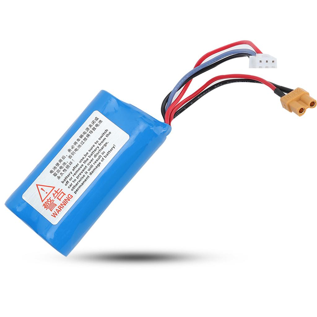 RC Car Lithium Battery, RC Car Lithium Battery Accessory Replacement for Excavator Engineering Vehicle