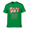 Unisexs Cotton TShirt with SICKO Graphic Print Casual Crew Neck Short Sleeve Tee for Streetwear Style Breathable Daily Top