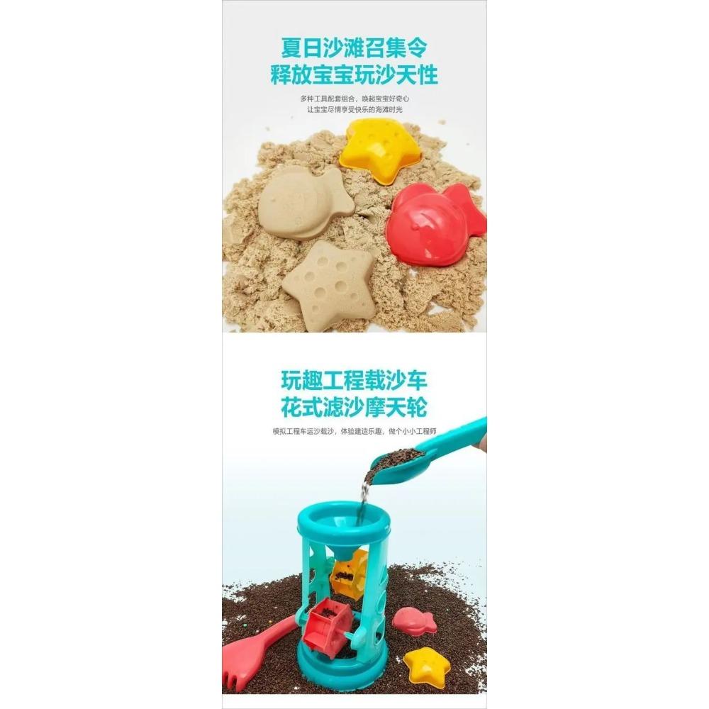 23-teiliges Sommer-Strand-Set Spielzeug für Kinder Sandbuddeln Plastikeimer Gießkanne Schaufeln Kinder Strand Wasserspielzeug Werkzeuge