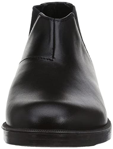 Moonstar Lifestyle Leather Shoes, SKOOLER/SK SIDEGOA, Made in Japan, Side Gore Type, Black, Size 22.0 cm