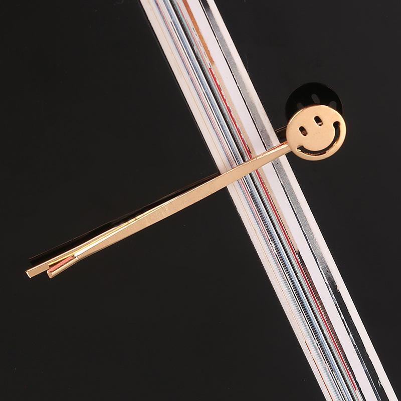 Nouveau Set d'Épingles à Cheveux Géométriques Dorées Coréennes - Accessoires pour Cheveux en Métal Faits Main DIY