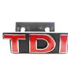 TDI Front Red Auto Emblem TDI Grill Grille Car Badge